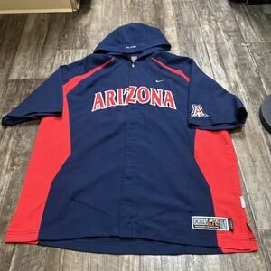 Vintage Arizona Wildcats Shirt XXL Nike Elite Shooting Jacket Warm Up Y2K